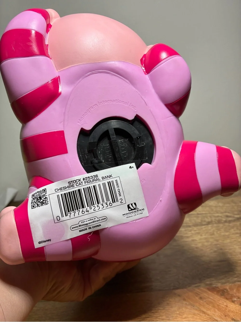 Alice in Wonderland Cheshire Cat Piggy Bank